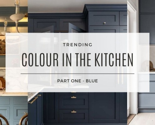 blue kitchen trends 2024
